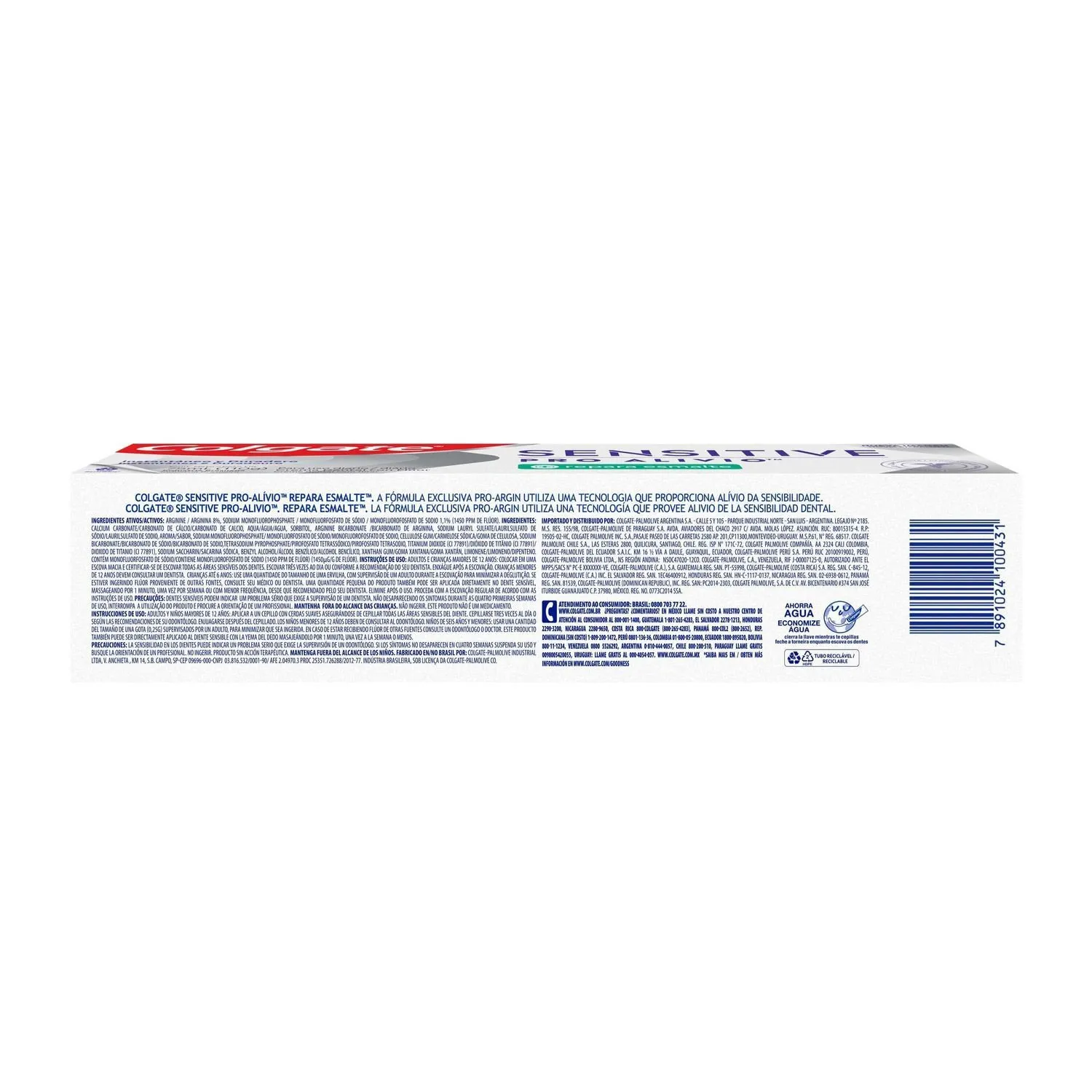Creme Dental Colgate Sensitive Pro Alívio Repara Esmalte 110g — foto 4