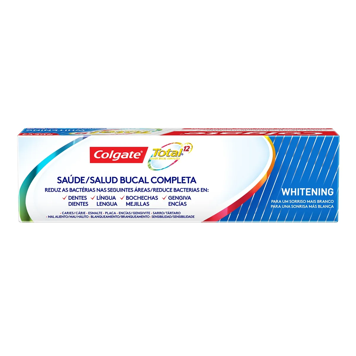 Creme Dental Colgate Total 12 Whitening 90g — foto 2