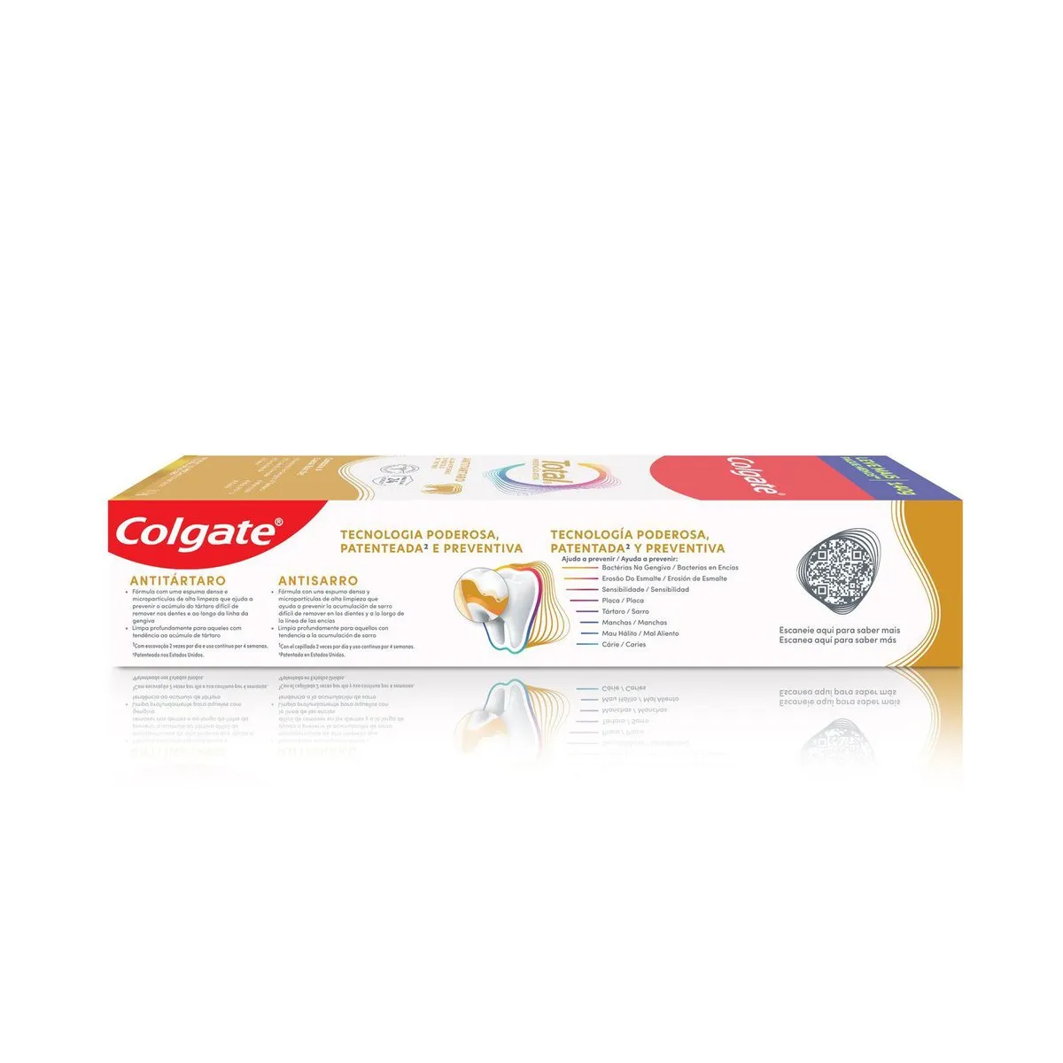 Creme Dental Colgate Total Prevenção Ativa Anti Tártaro 140g — foto 6