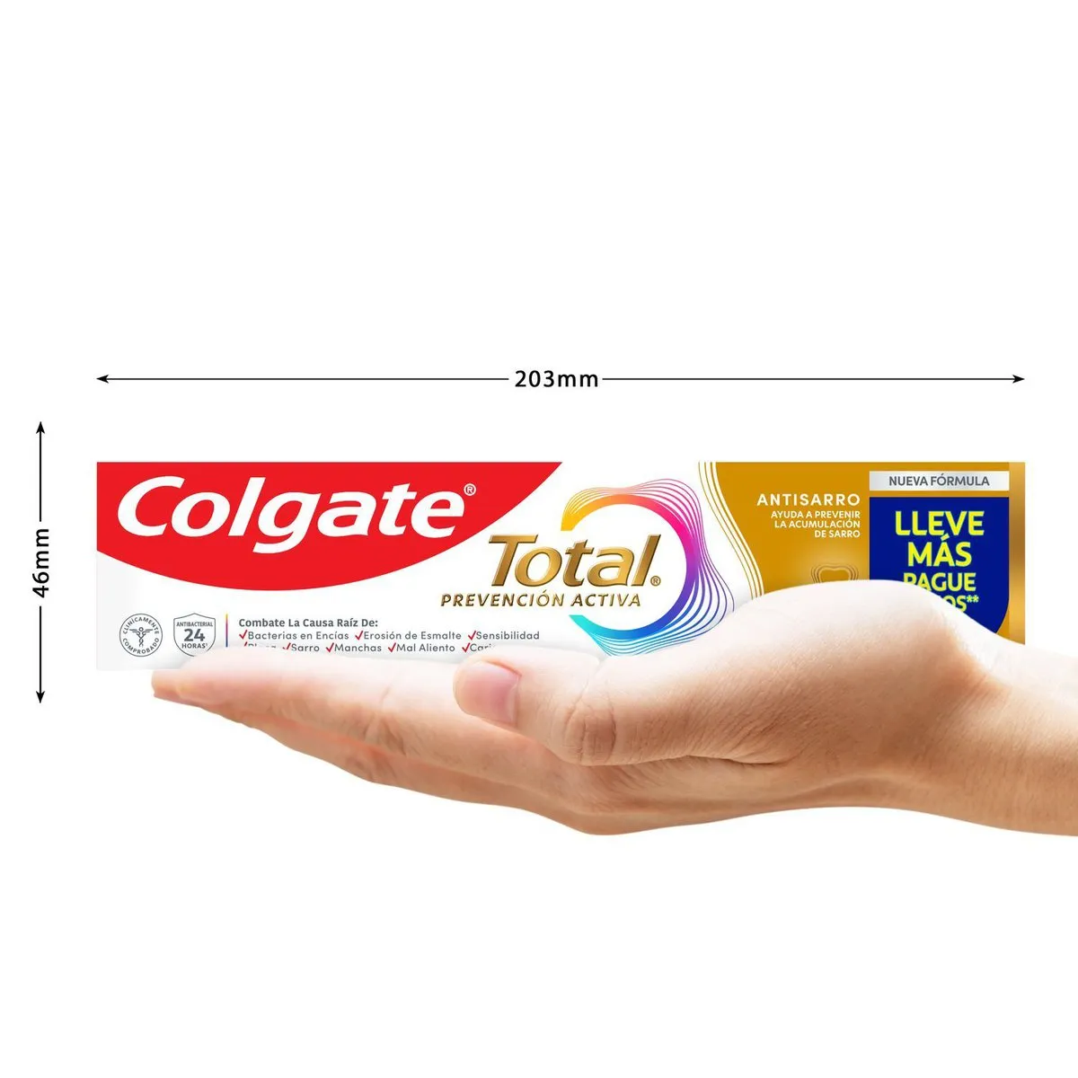 Creme Dental Colgate Total Prevenção Ativa Anti Tártaro 140g — foto 8