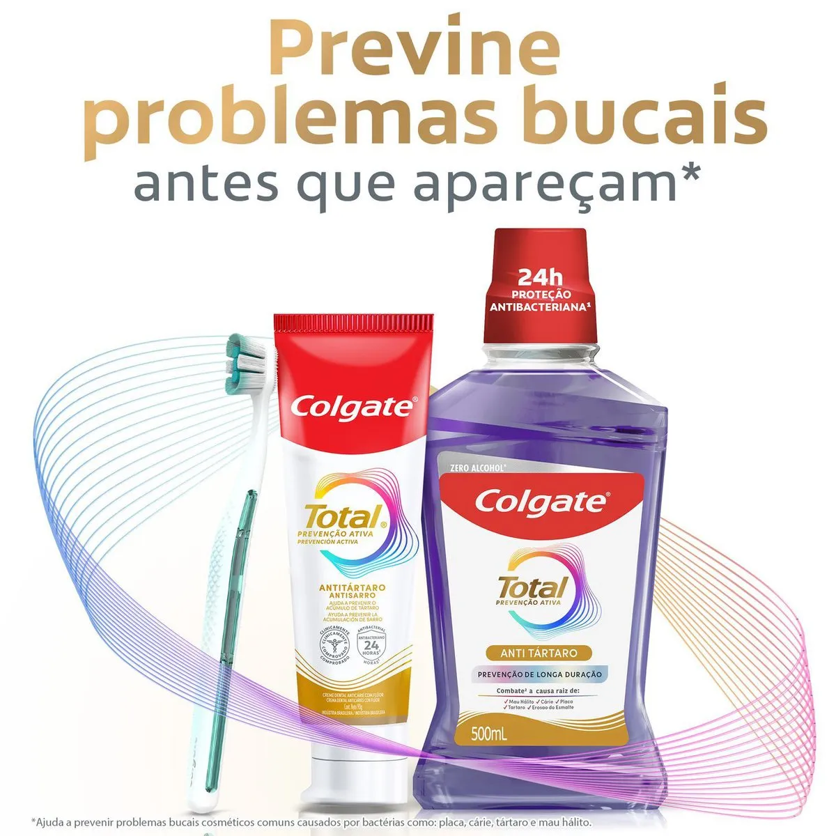 Creme Dental Colgate Total Prevenção Ativa Anti Tártaro 140g — foto 14