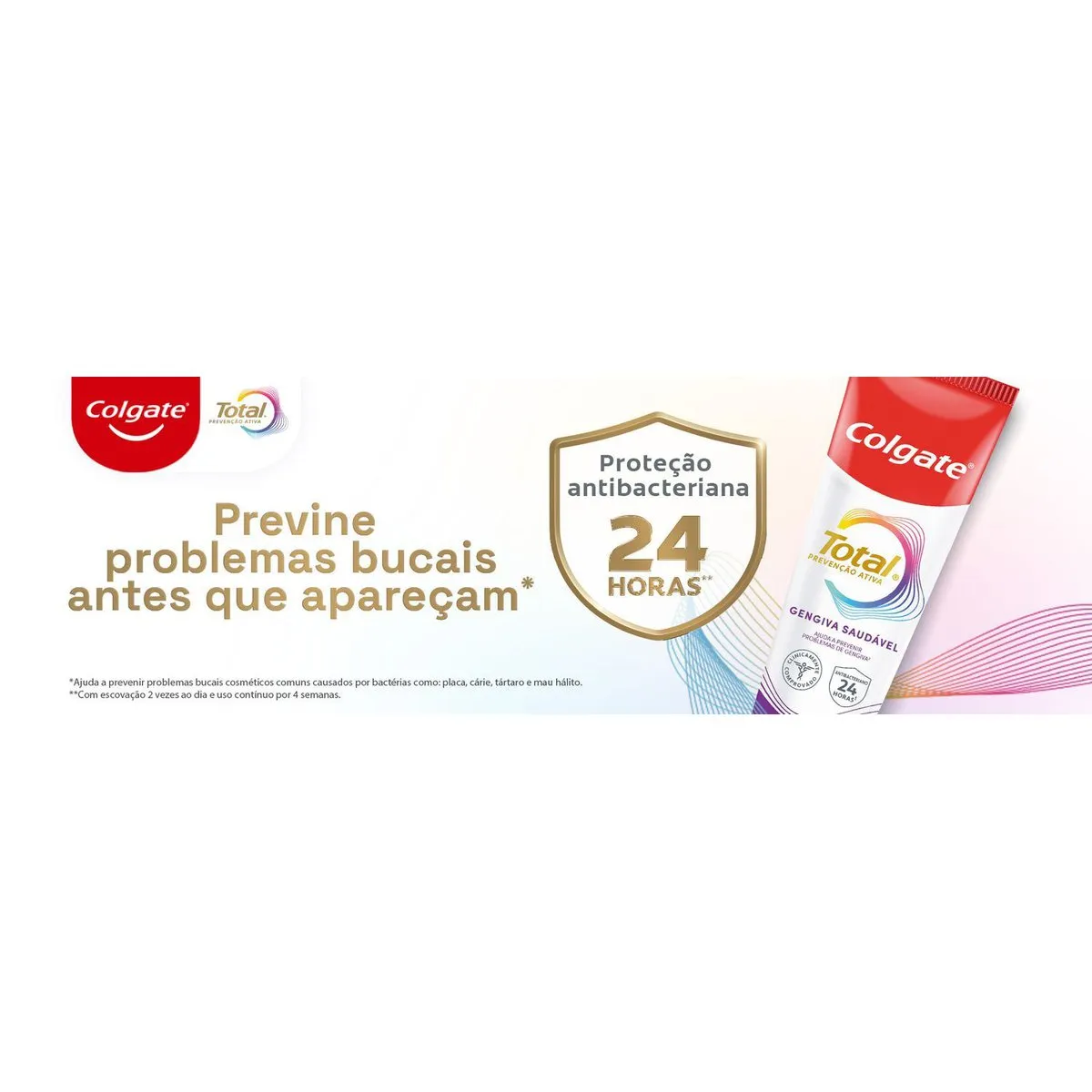 Creme Dental Colgate Total Prevenção Ativa Gengiva Saudável 140g — foto 9
