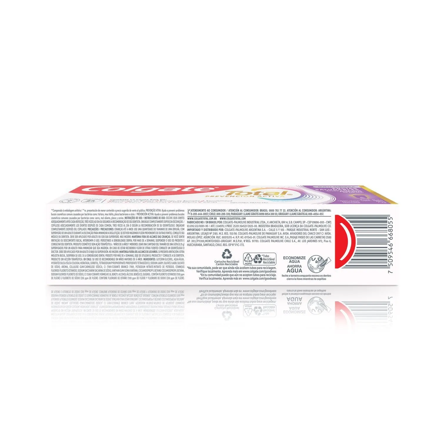 Creme Dental Colgate Total Prevenção Ativa Gengiva Saudável 90g — foto 5