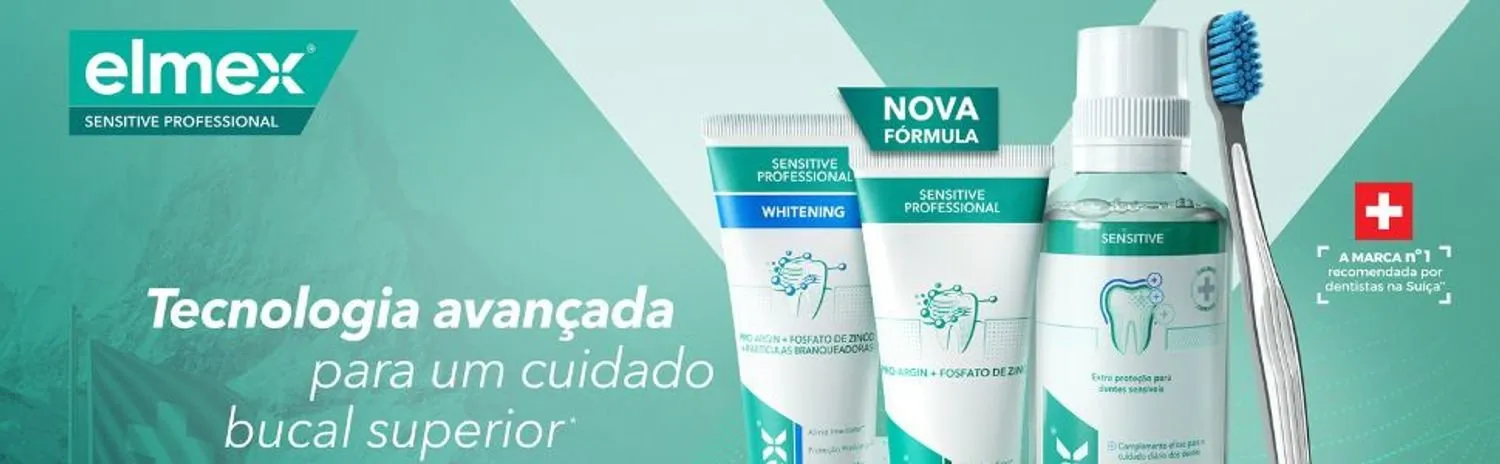 Creme Dental Elmex Sensitive Professional Whitening 110g — foto 13