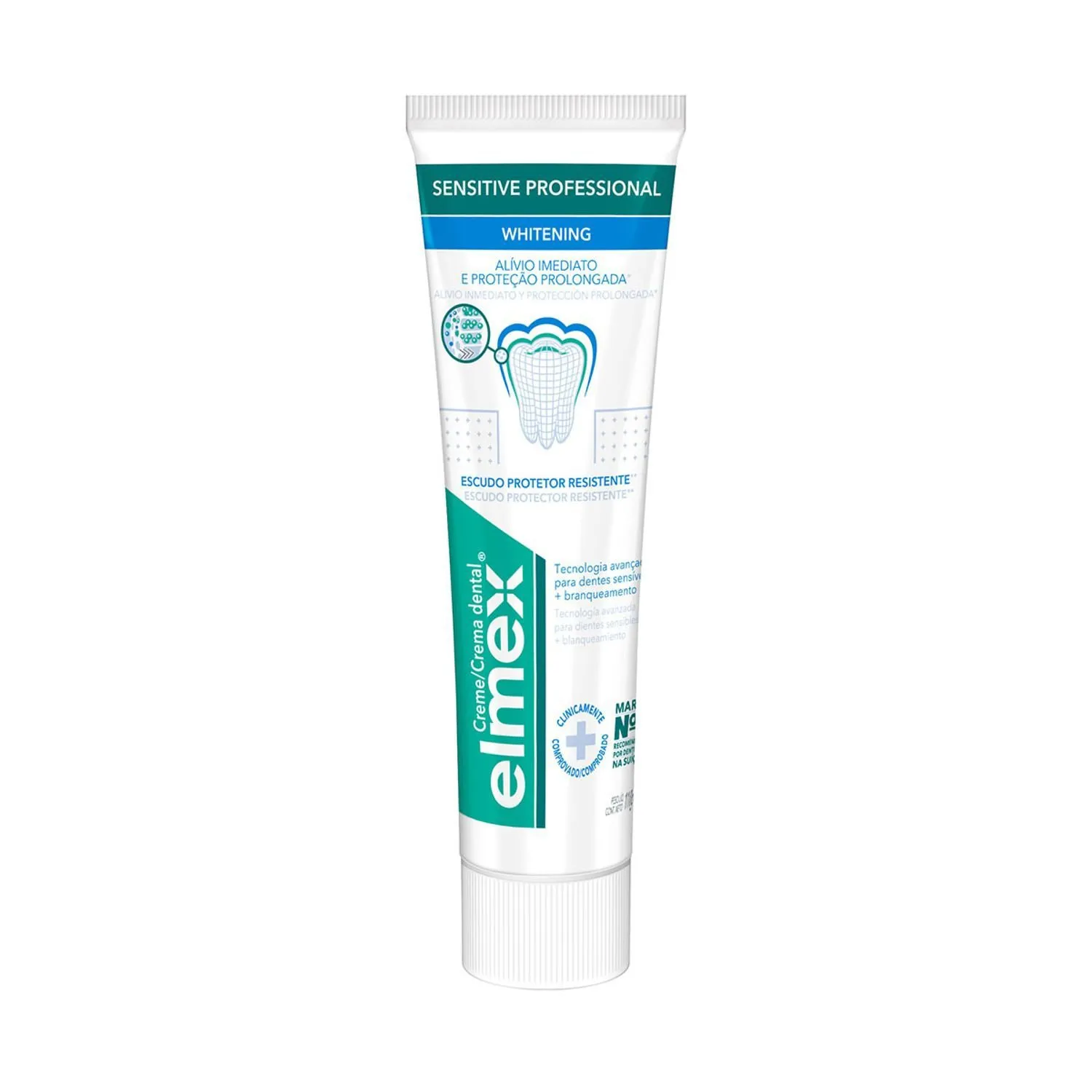 Creme Dental Elmex Sensitive Professional Whitening 110g — foto 8