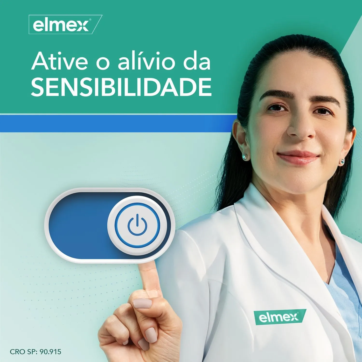 Creme Dental Elmex Sensitive Professional Whitening 110g — foto 14