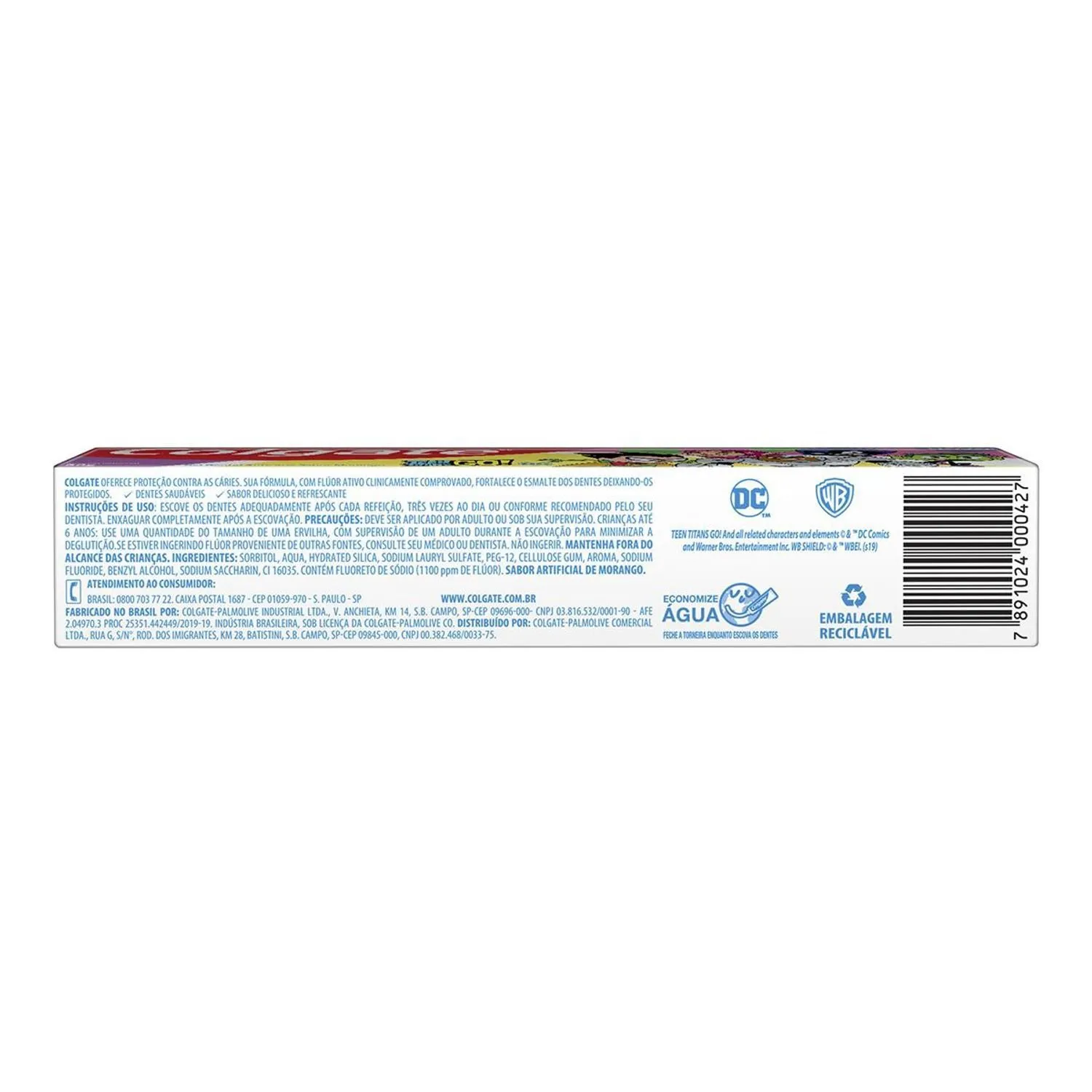 Creme Dental Infantil Colgate Teen Titans Go 60g — foto 2