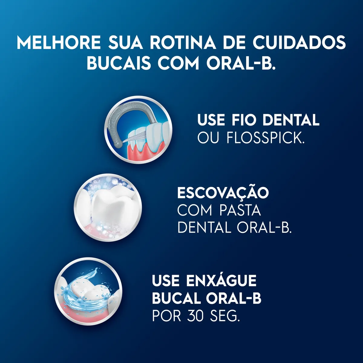 Creme Dental Oral-B 3D White Perfection 75ml — foto 6