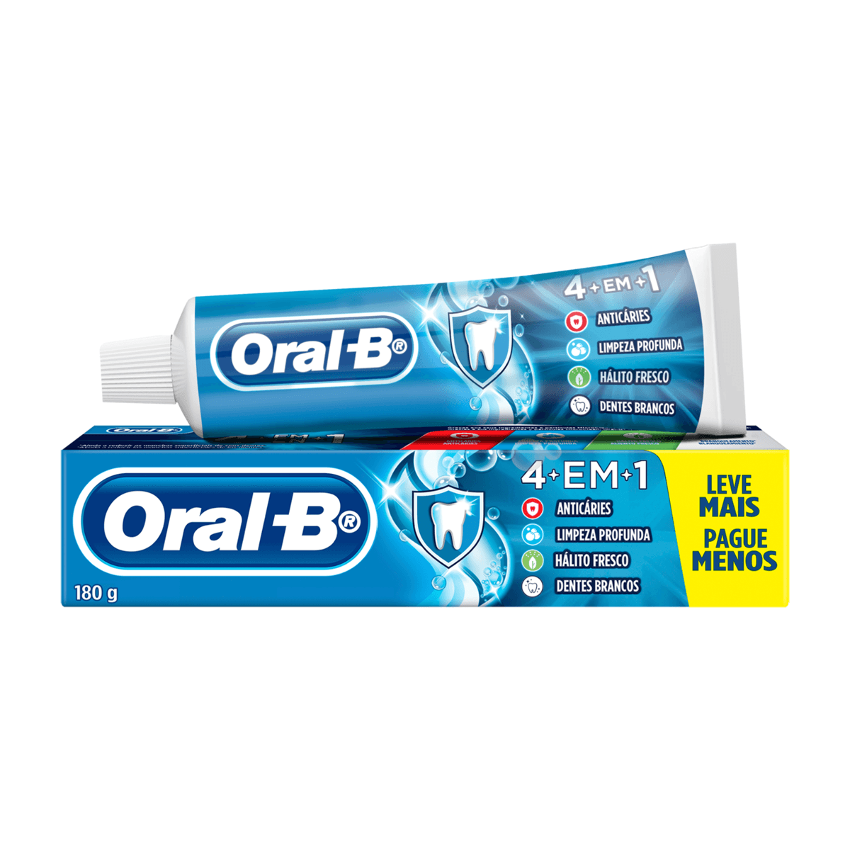 Creme Dental Oral-B 4 em 1 Sabor Menta Fresca 180g