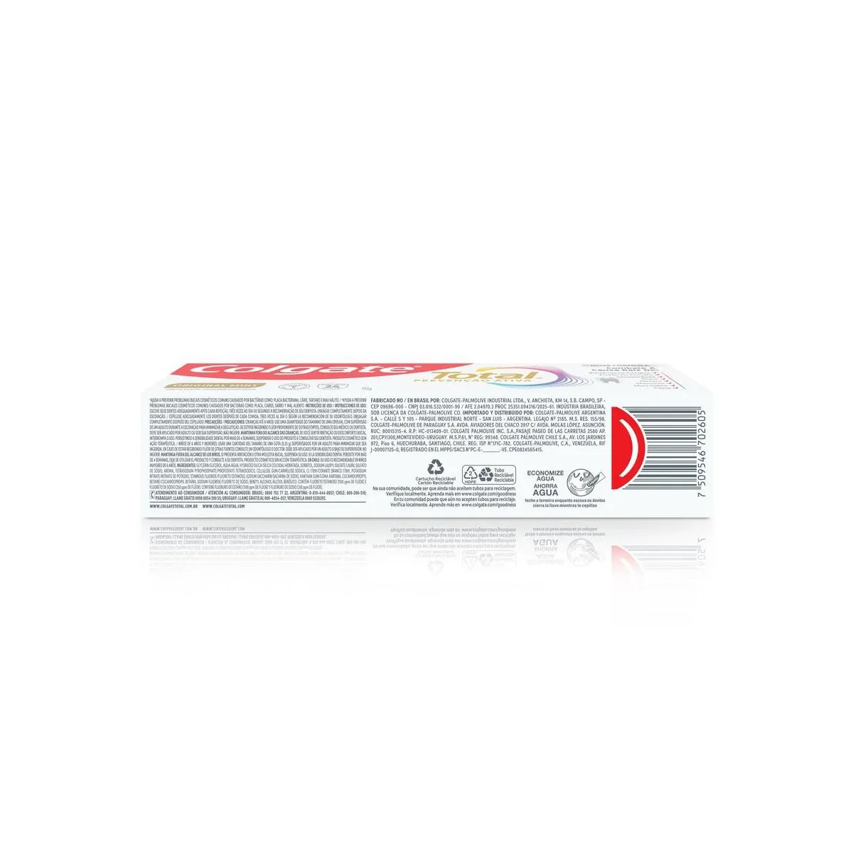 Creme Dental Original Mint Colgate Total Prevenção Ativa 90g — foto 8