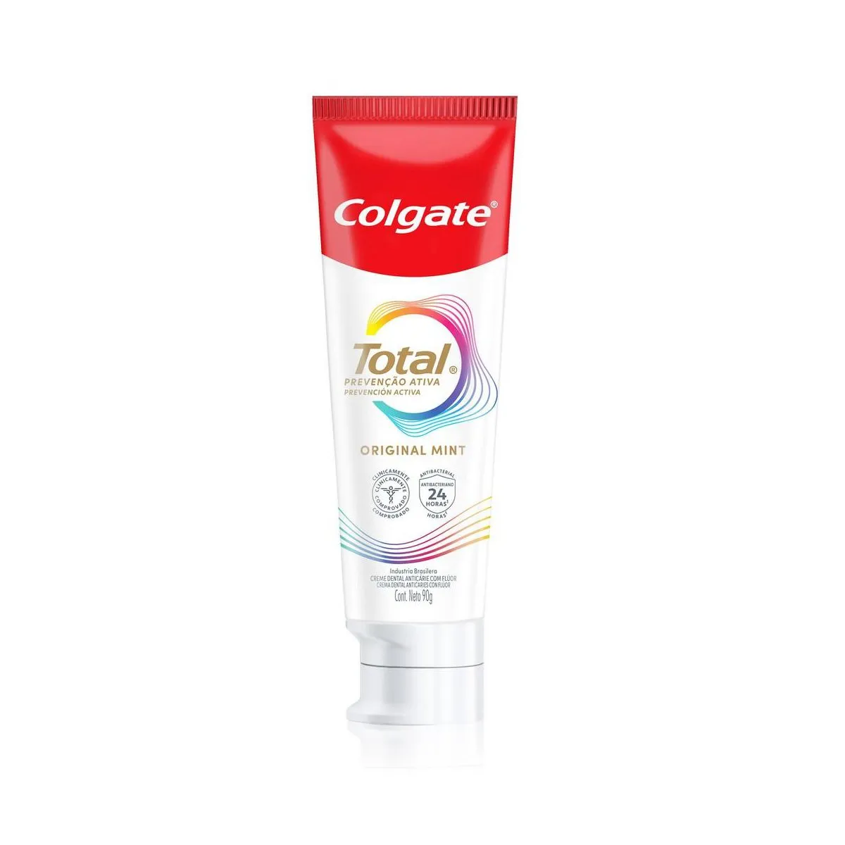 Creme Dental Original Mint Colgate Total Prevenção Ativa 90g — foto 7
