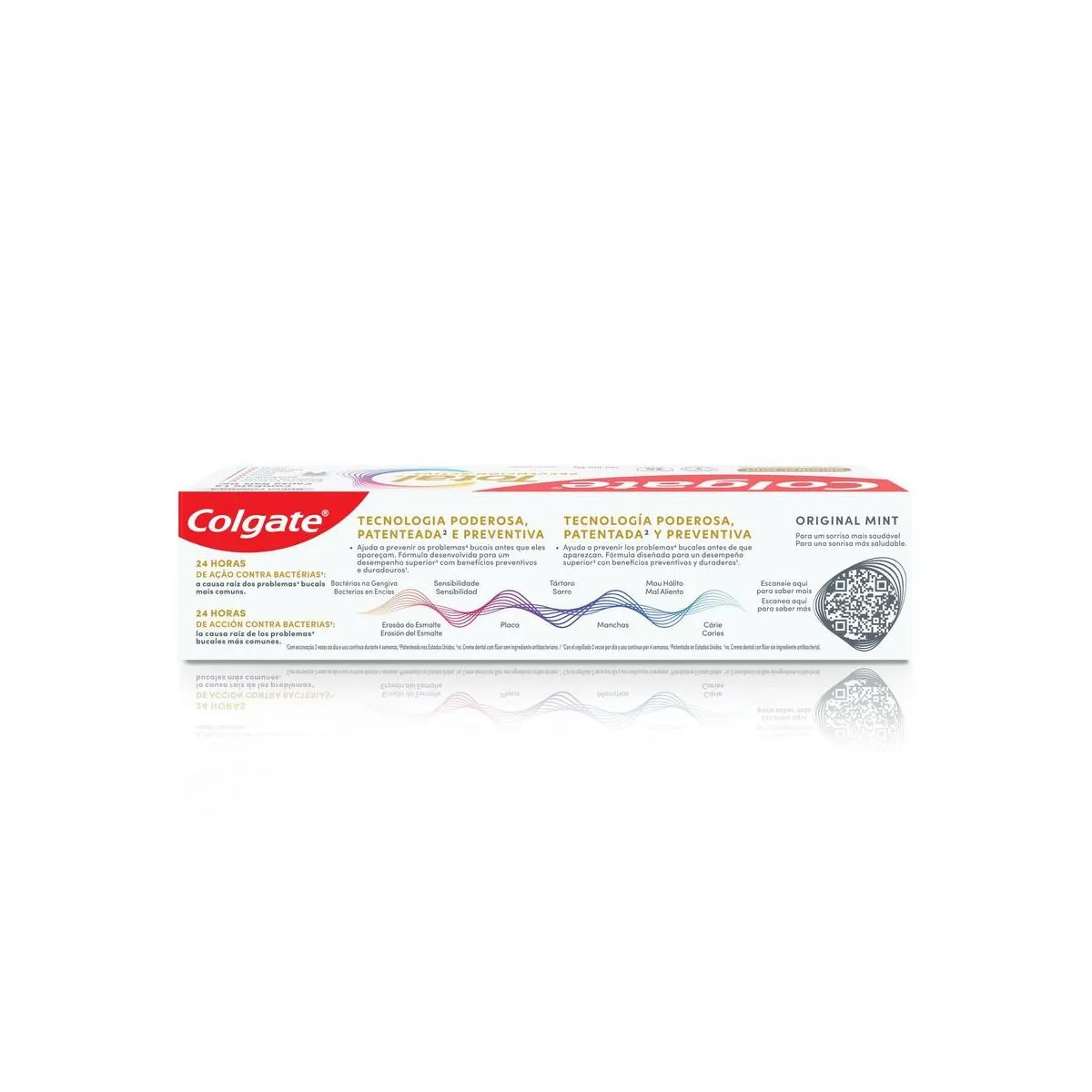 Creme Dental Original Mint Colgate Total Prevenção Ativa 90g — foto 9