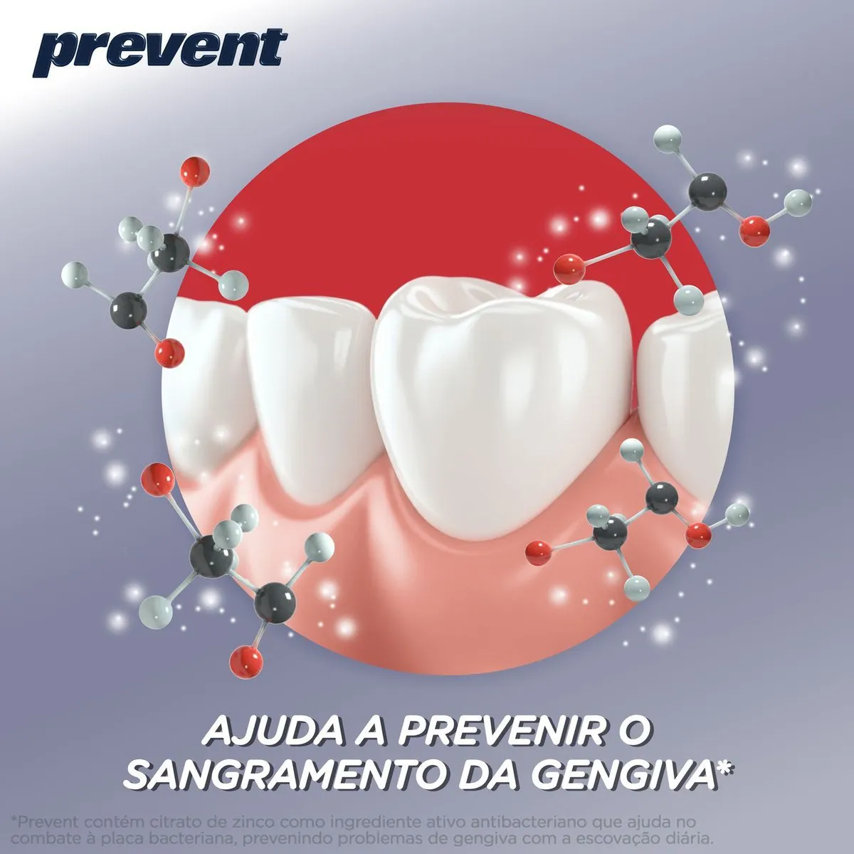 Creme Dental Prevent Antiplaca com Flúor 90g — foto 10