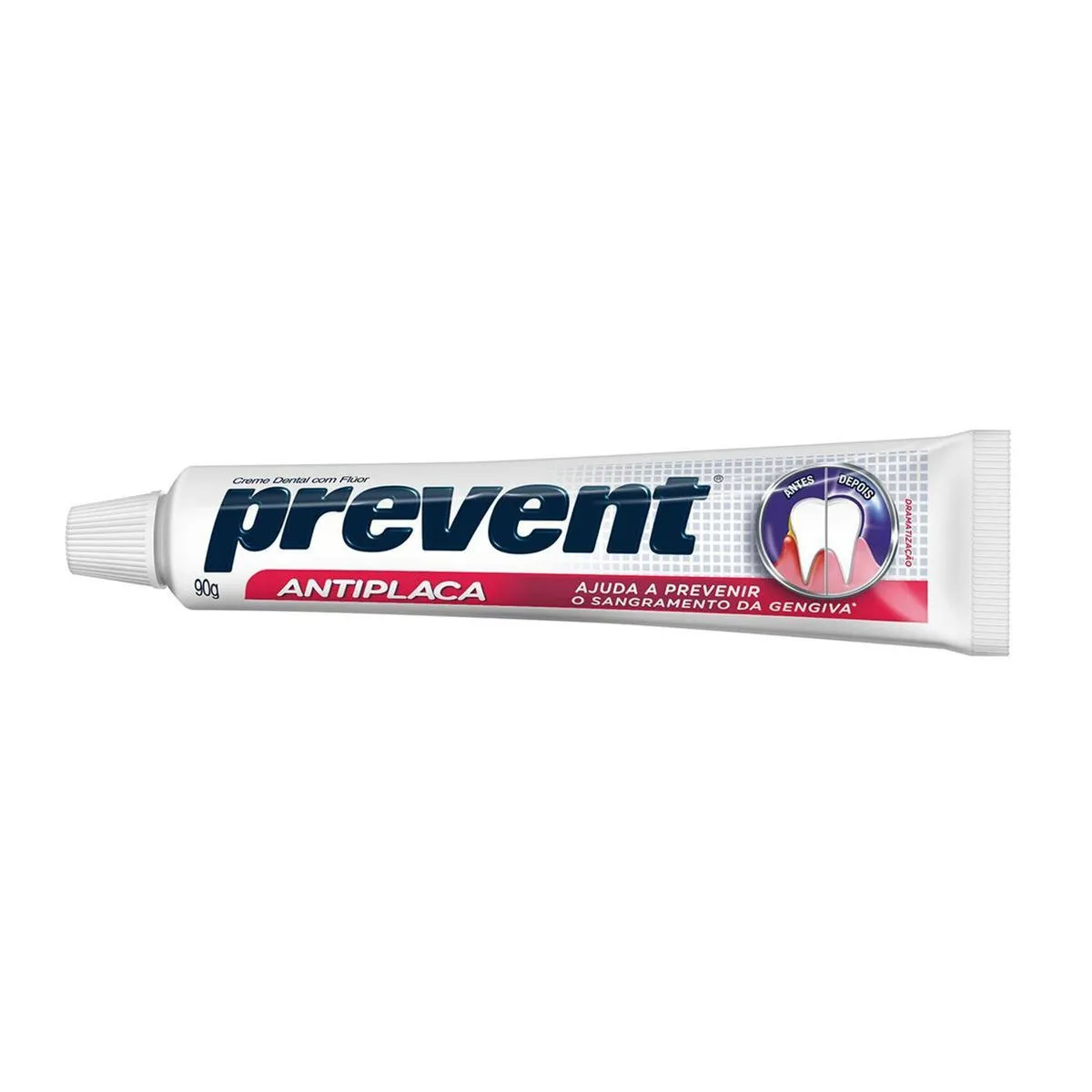 Creme Dental Prevent Antiplaca com Flúor 90g — foto 3