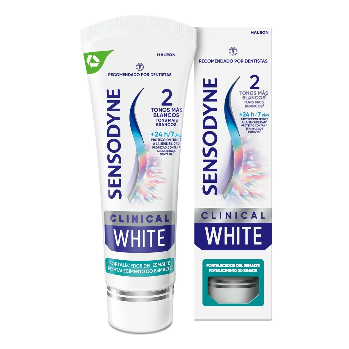 Creme Dental Sensodyne Clinical White Com Flúor 100g