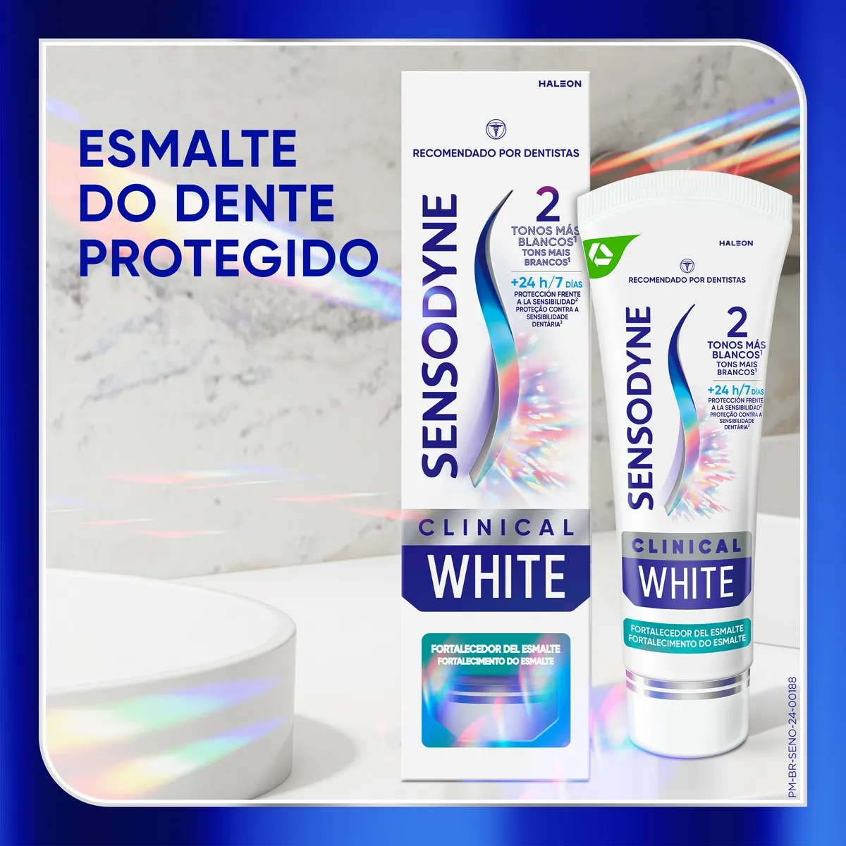 Creme Dental Sensodyne Clinical White Com Flúor 100g — foto 7