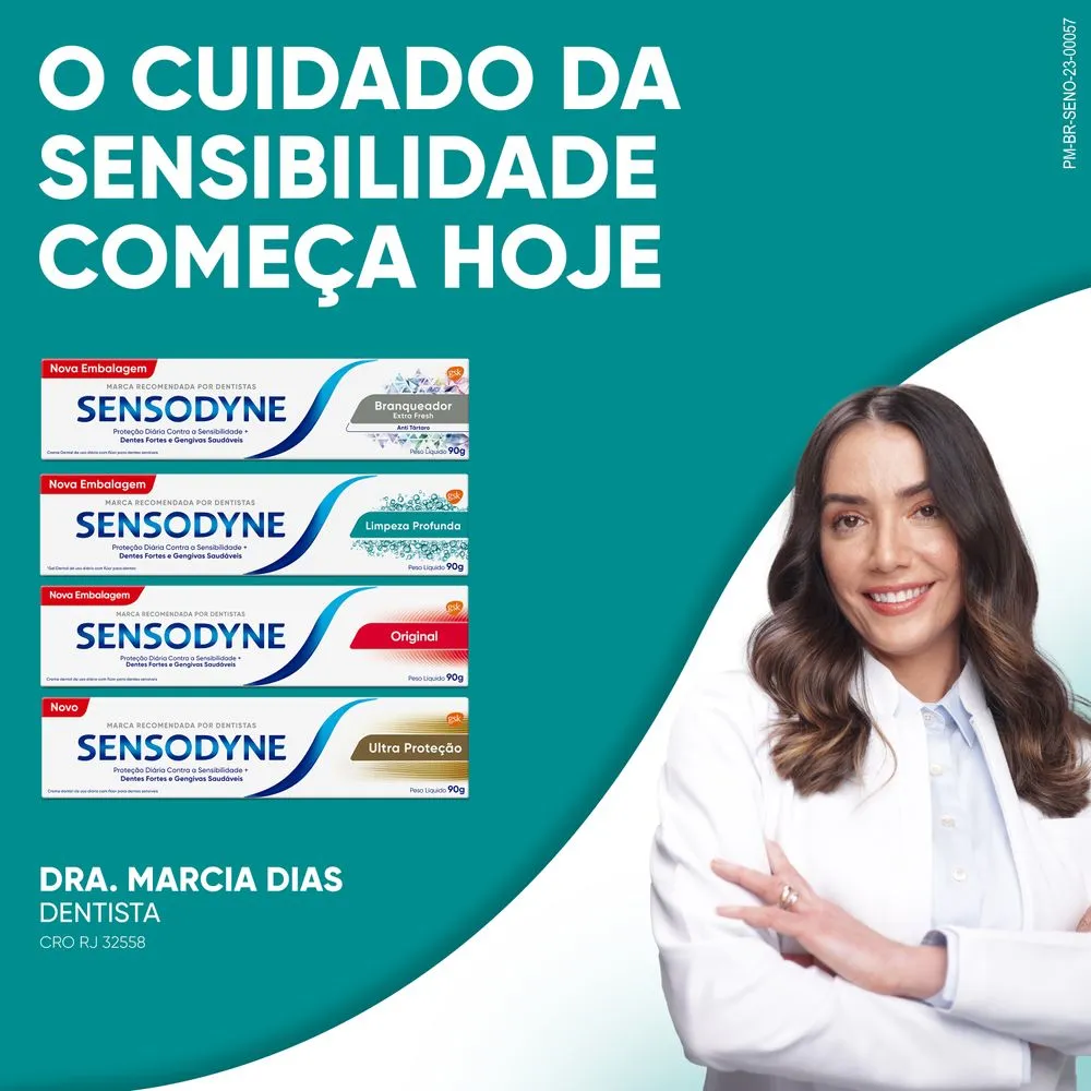 Creme Dental Sensodyne Original para Dentes Sensíveis 90g — foto 3