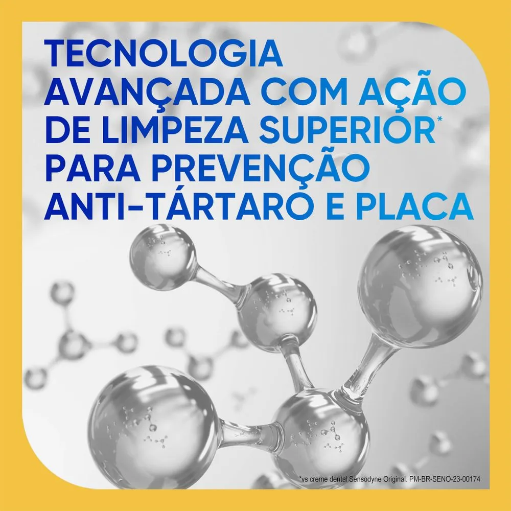 Creme Dental Sensodyne Proteção Completa + Antitártaro para Dentes Sensíveis 90g — foto 5