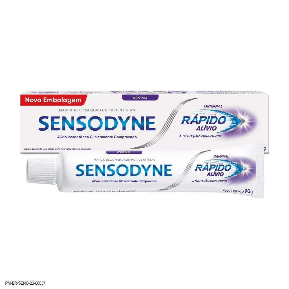 Creme Dental Sensodyne Rápido Alívio Original para Dentes Sensíveis 90g — foto 3