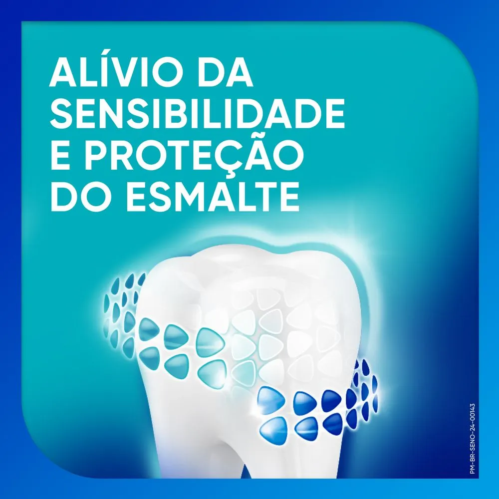 Creme Dental Sensodyne Sensibilidade e Esmalte Sabor Menta Refrescante 100g — foto 2