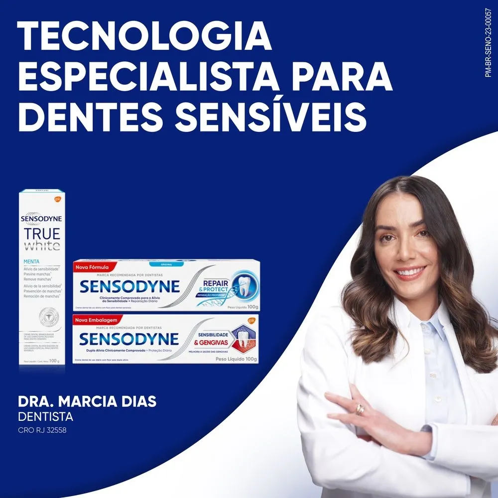 Creme Dental Sensodyne Sensibilidade e Gengivas 100g — foto 8