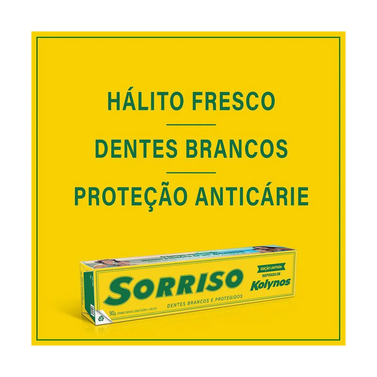 Creme Dental Sorriso Kolynos 90g Edição Limitada — foto 4