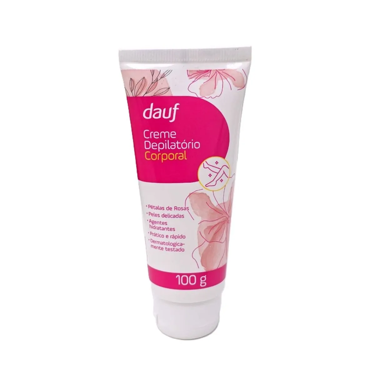 Creme Depilatório Corporal Dauf Petalas 100g