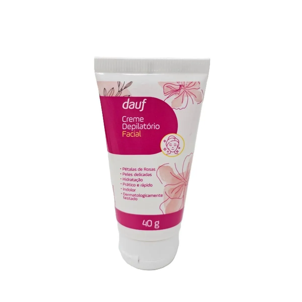 Creme Depilatório Facial Dauf Petalas 40g