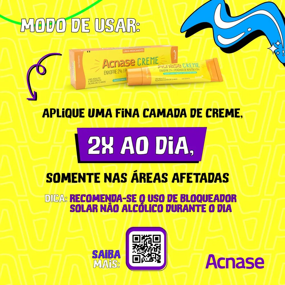 Creme Facial Acnase 25g — foto 4