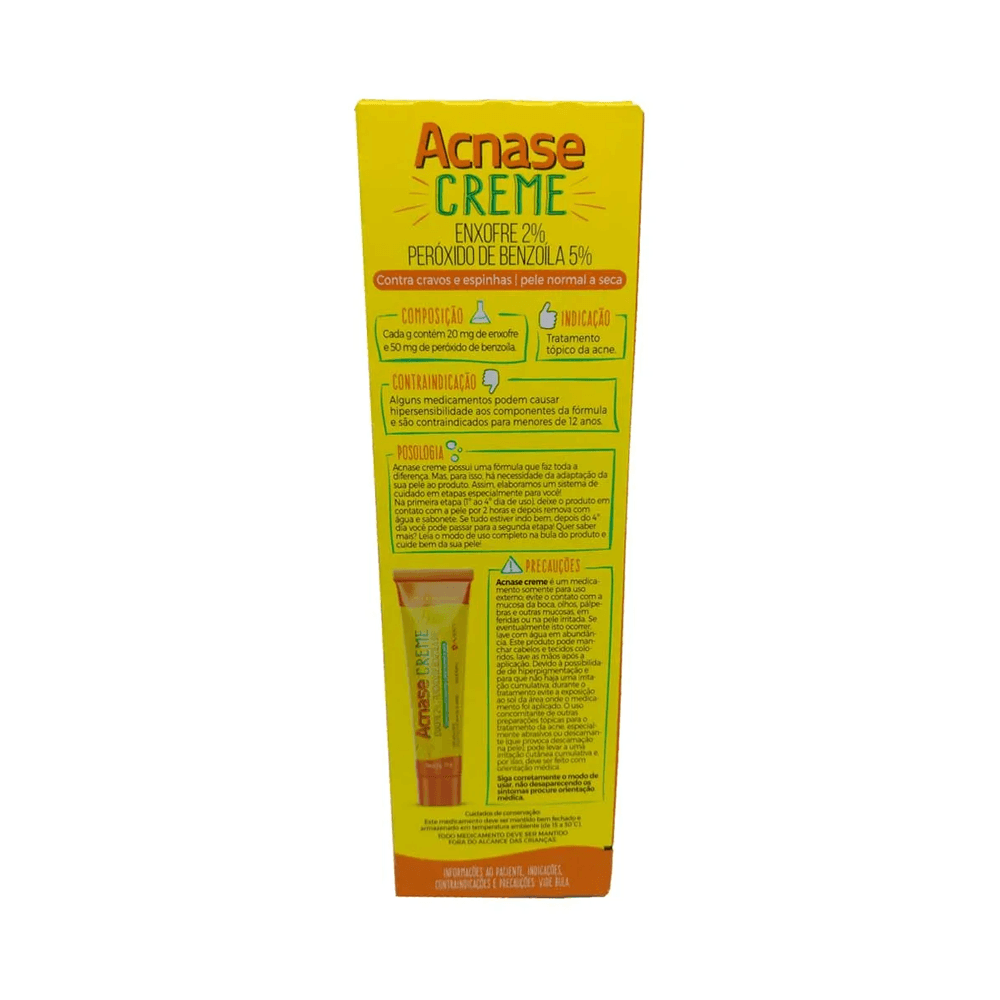 Creme Facial Acnase 25g — foto 5