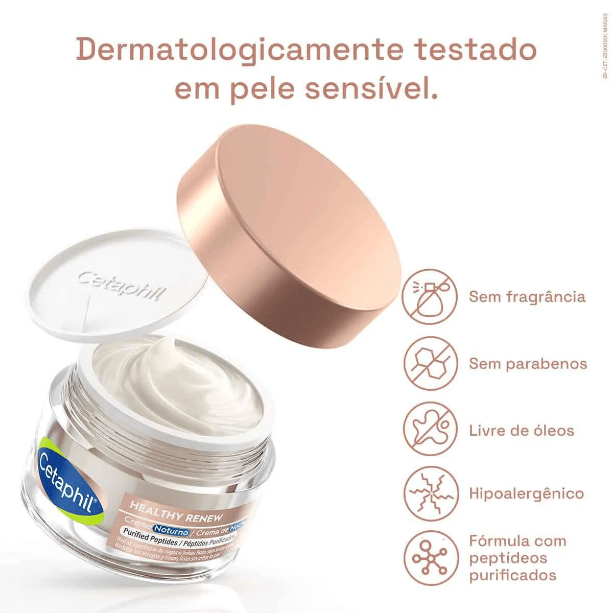 Creme Facial Cetaphil Healthy Renew Anti Idade Reparador Noturno 50g — foto 3