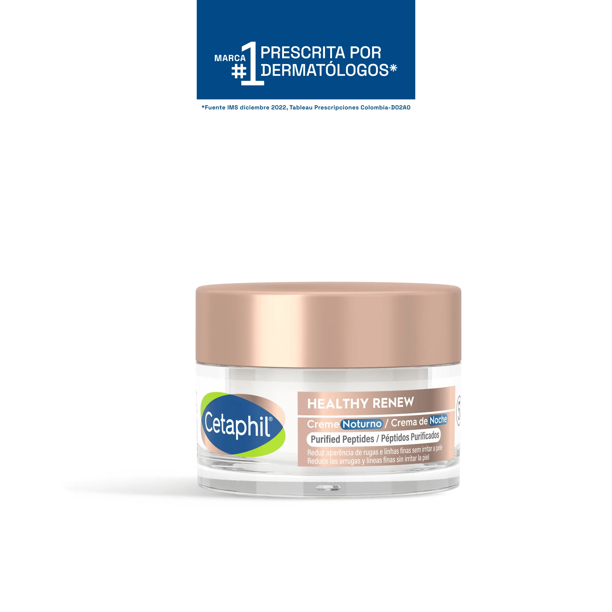 Creme Facial Cetaphil Healthy Renew Anti Idade Reparador Noturno 50g