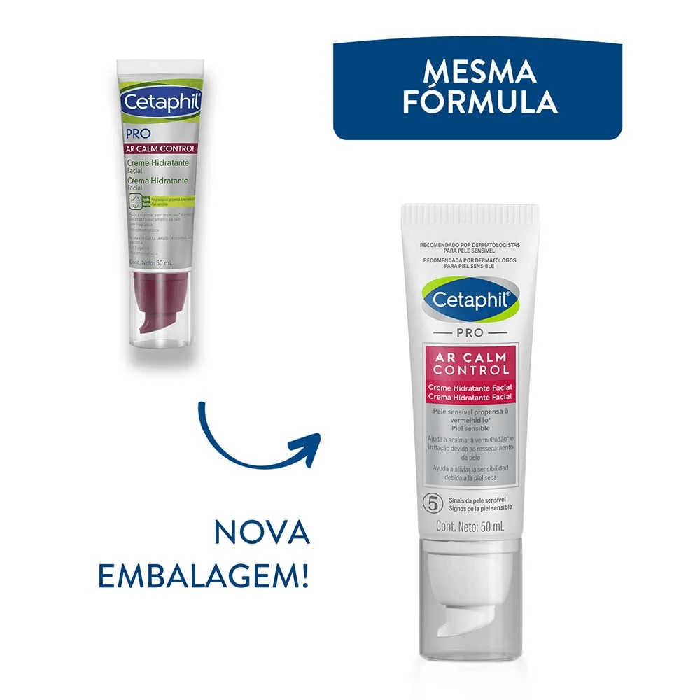 Creme Facial Cetaphil Pro AR Calm Control Calmante 50ml — foto 3