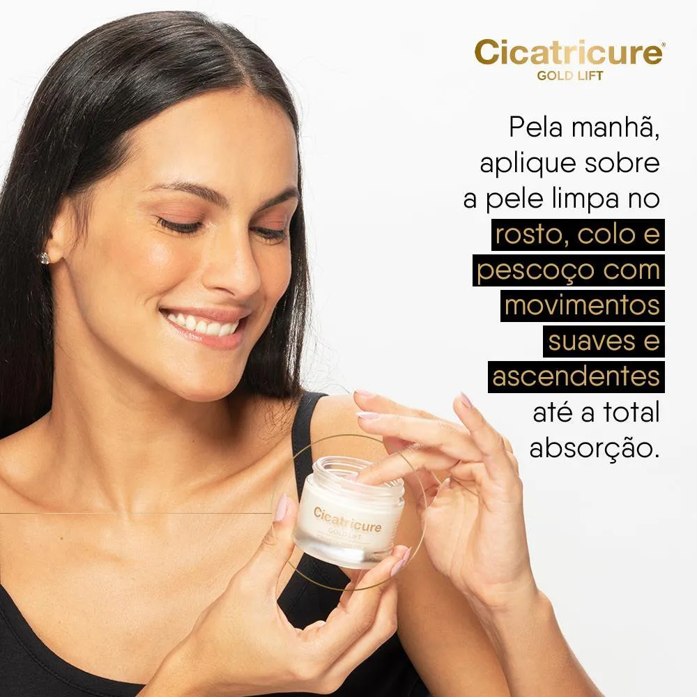 Creme Facial Cicatricure Gold Lift Diurno FPS 30 50g — foto 7