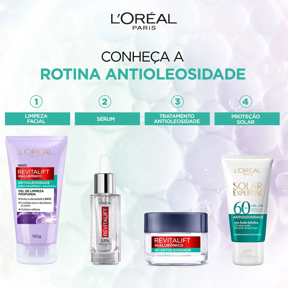 Creme Facial L'Oréal Paris Revitalift Hialurônico Antioleosidade 49g — foto 7