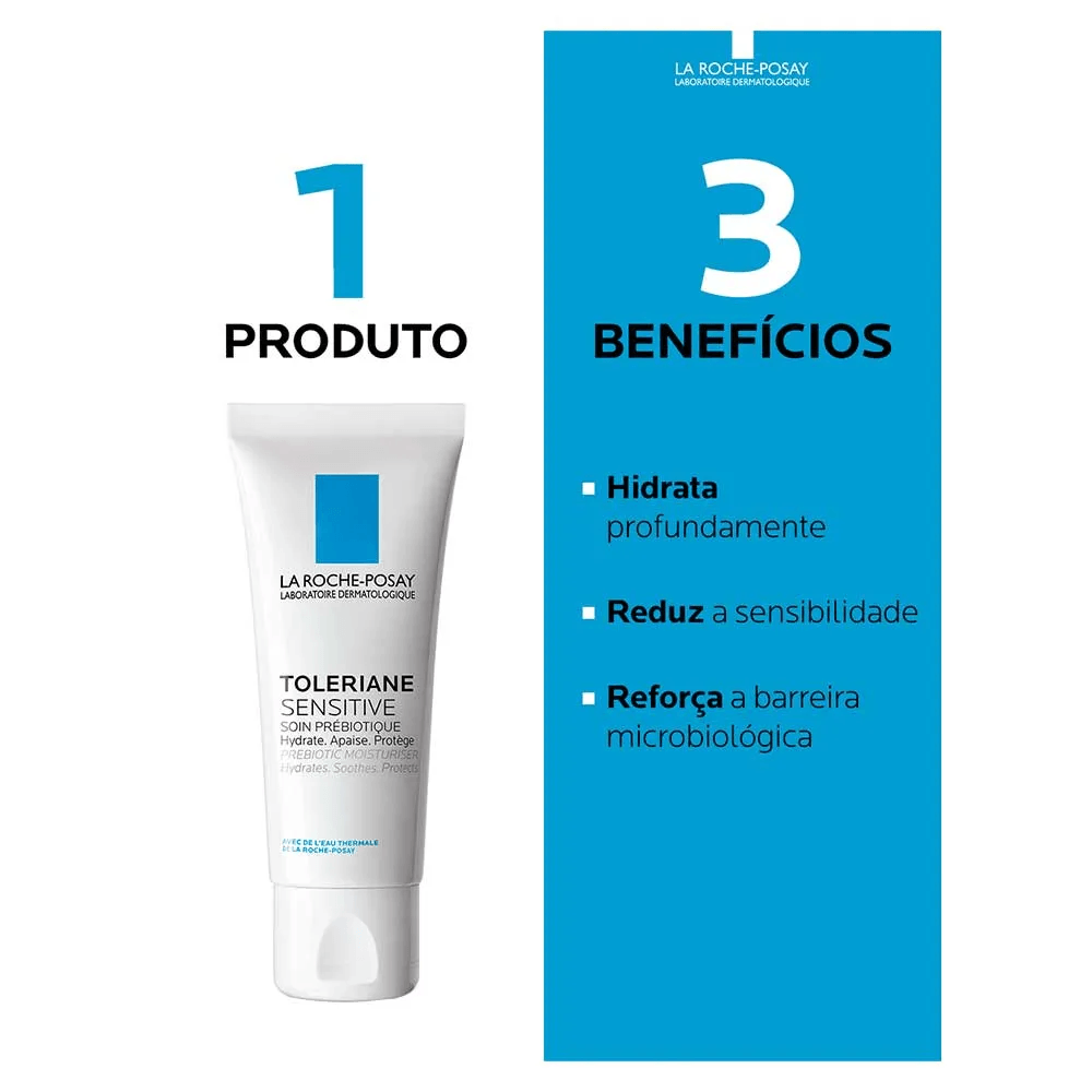 Creme Facial La Roche-Posay Toleriane Sensitive Hidratante 40ml — foto 3