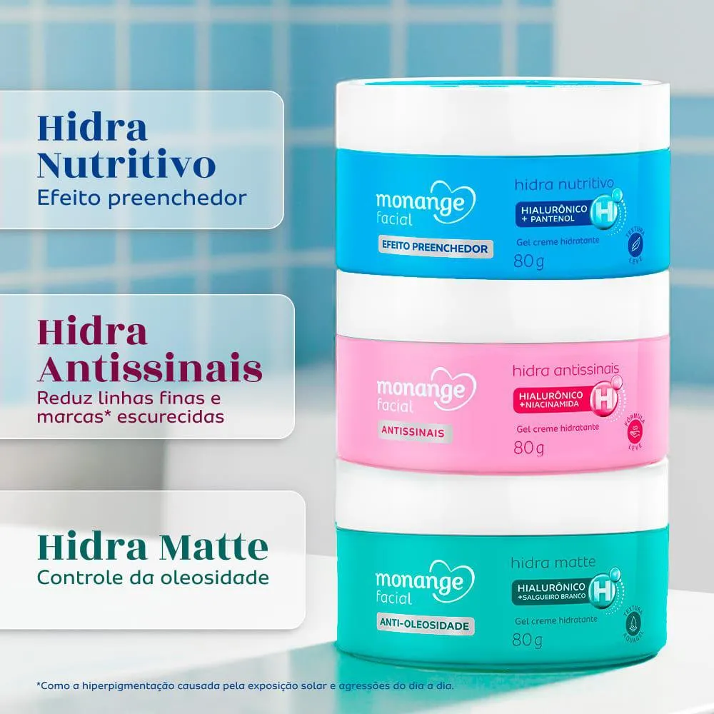 Creme Facial Monange Hidra Nutritivo 80g — foto 9