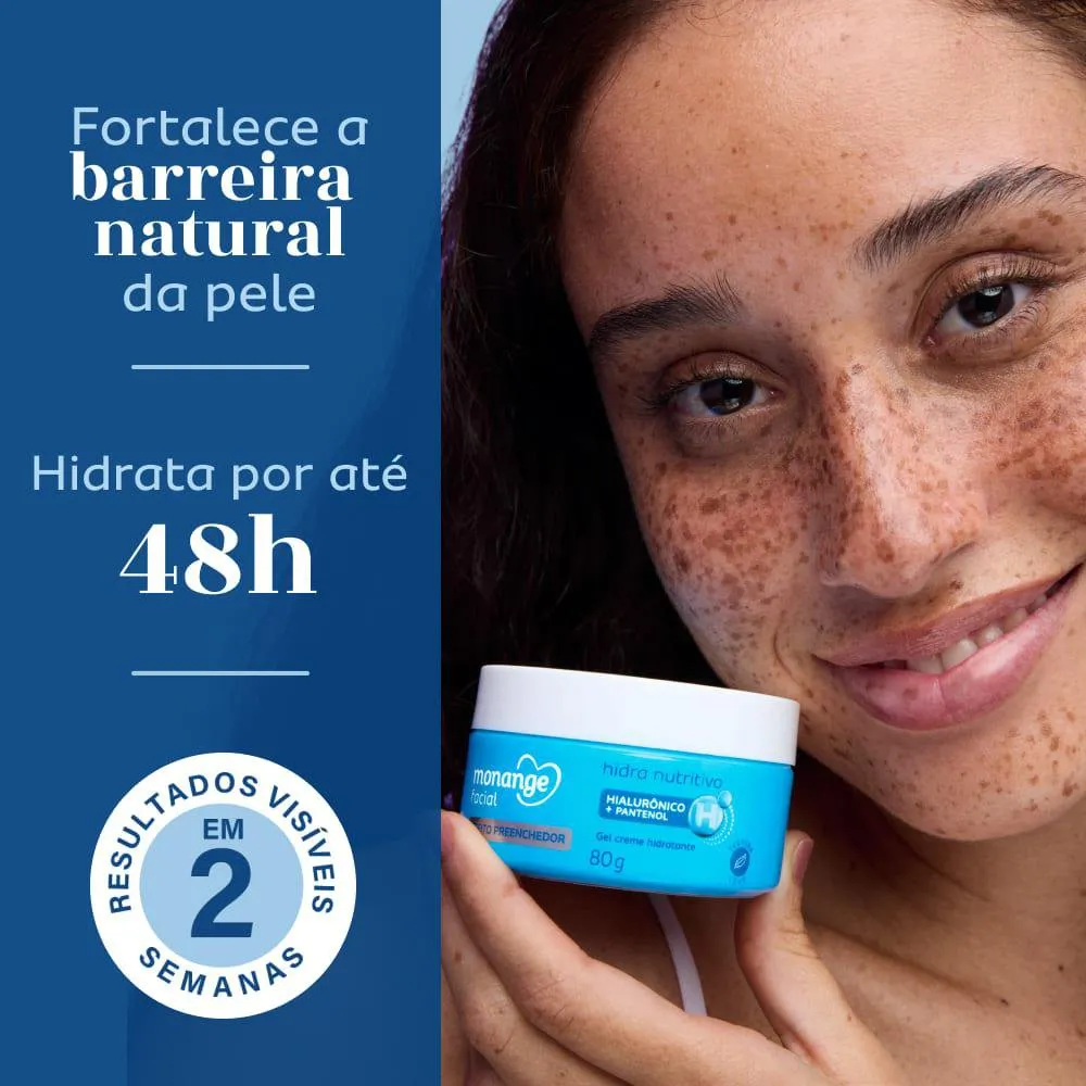 Creme Facial Monange Hidra Nutritivo 80g — foto 3