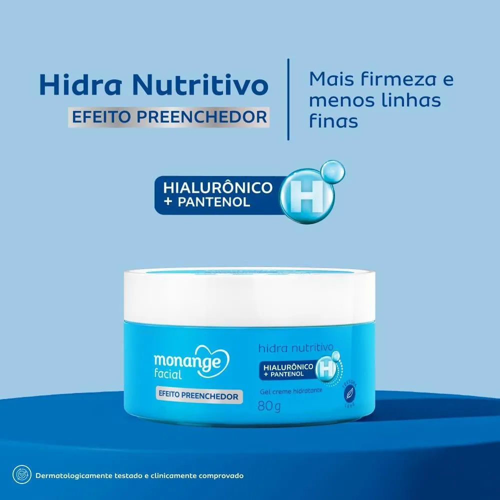 Creme Facial Monange Hidra Nutritivo 80g — foto 2