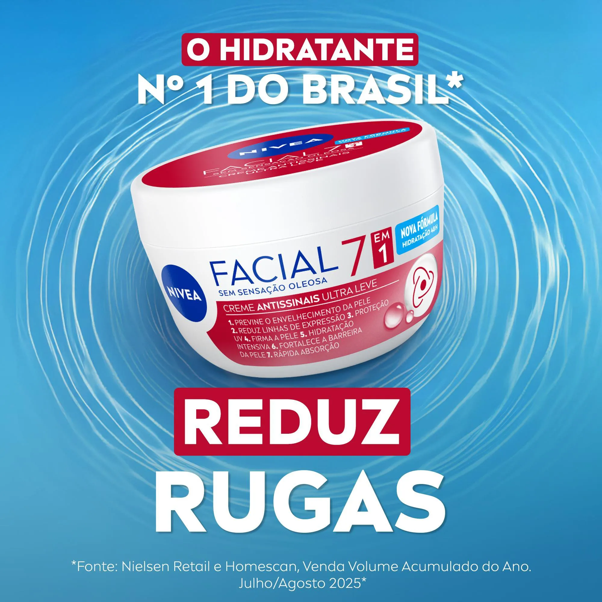 Creme Facial Nivea Antissinais com Vitamina E 100g — foto 3