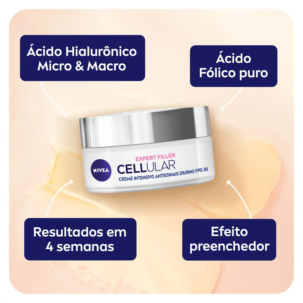 Creme Facial Nivea Cellular Antissinais FPS 30 52g — foto 5