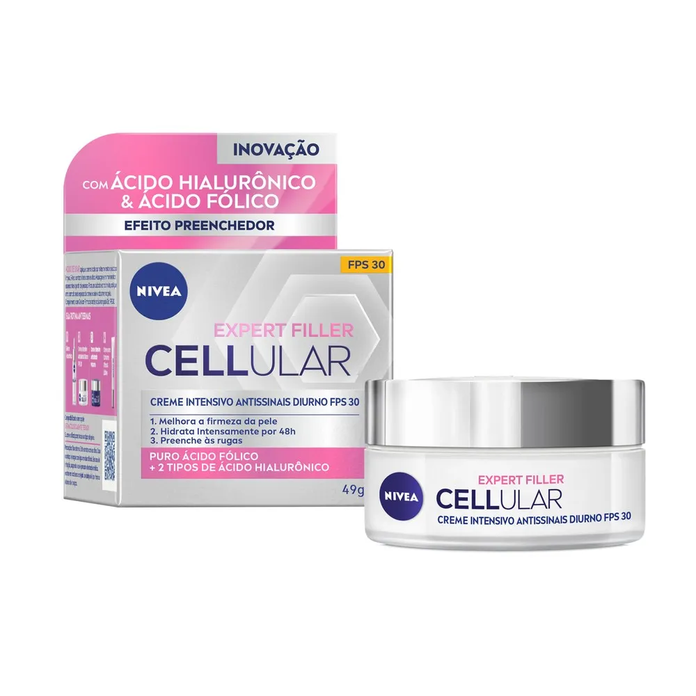 Creme Facial Nivea Cellular Antissinais FPS 30 52g — foto 2