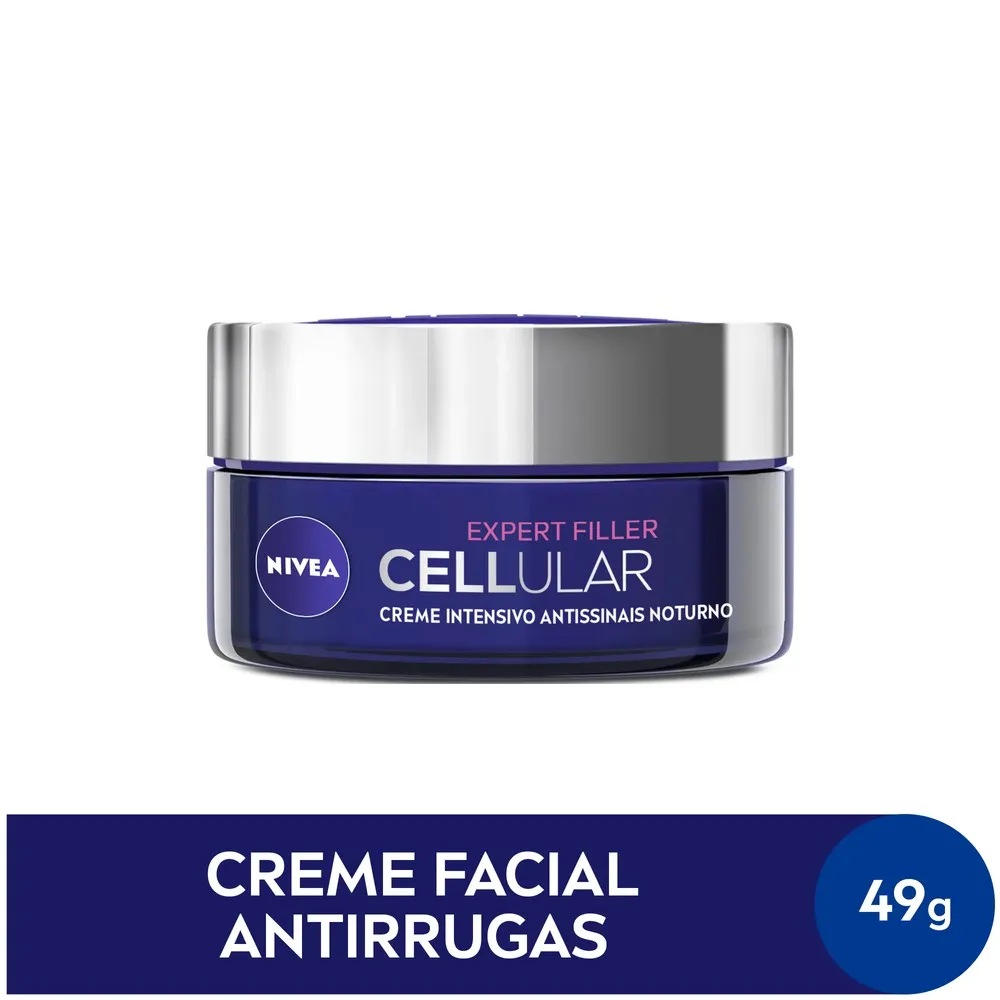 Creme Facial Nivea Cellular Expert Filler Antissinais Noturno 51g