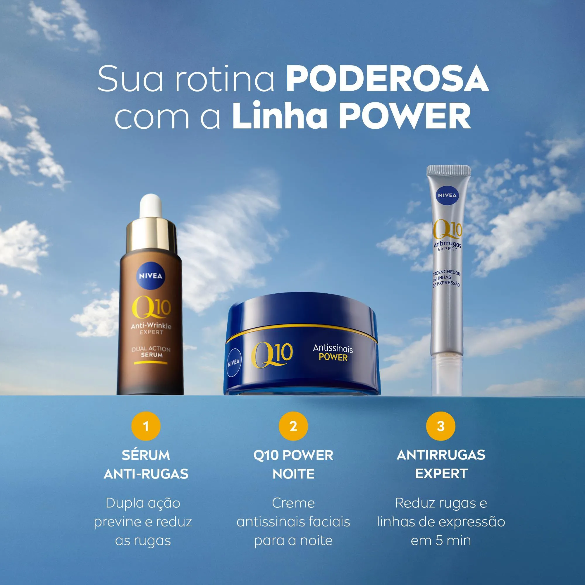Creme Facial Nivea Q10 Power Antissinais Noturno 49g — foto 8
