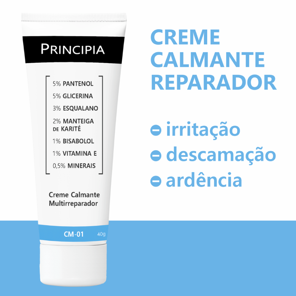 Creme Facial Principia CM-01 Calmante Multirreparador 40g — foto 4