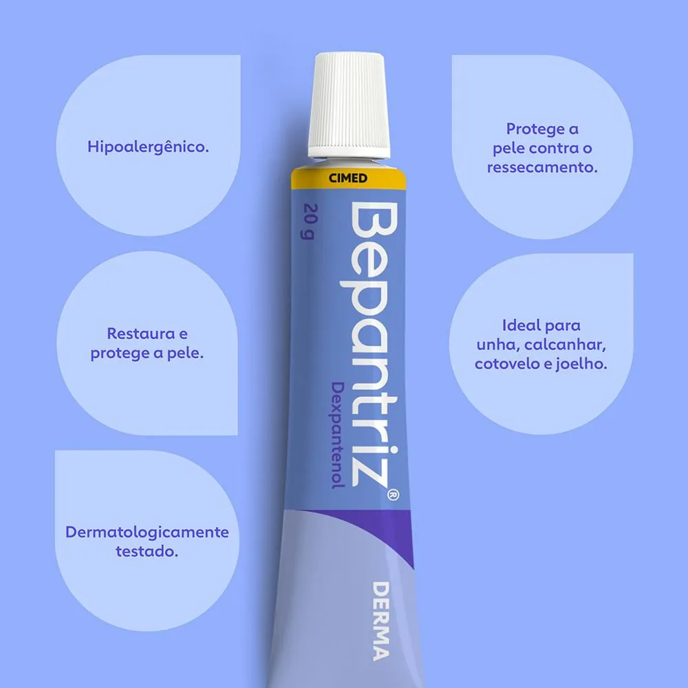 Creme Hidratante Bepantriz Derma com Dexpantenol 20g — foto 5