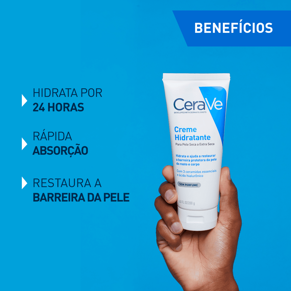 Creme Hidratante CeraVe Hidratante Pele Seca e Extra Seca 200g — foto 6