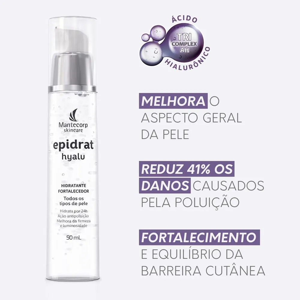 Creme Hidratante Epidrat Hyalu com Ácido Hialurônico 50ml — foto 4
