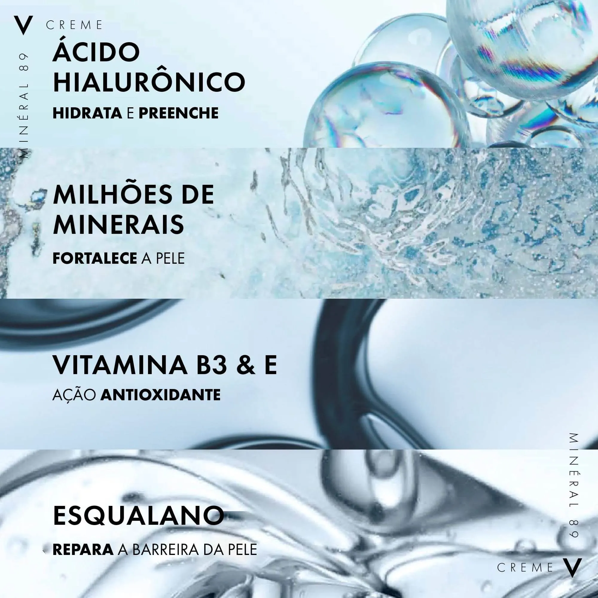 Creme Hidratante Fortalecedor Vichy Minéral 89 72h 40ml — foto 6