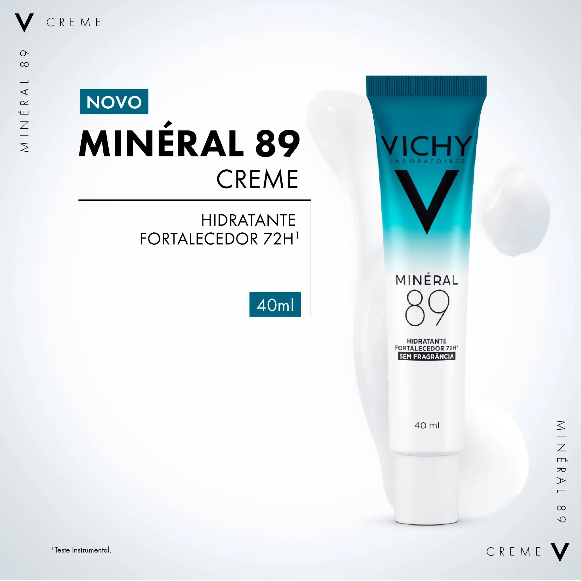 Creme Hidratante Fortalecedor Vichy Minéral 89 72h 40ml — foto 3